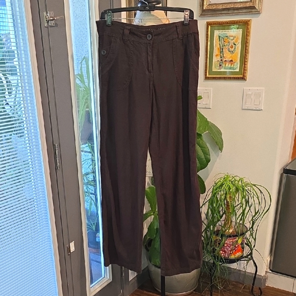 Marks & Spencer Chocolate Brown Chinos Classic Style